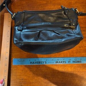 Stone and Co Black Leather Crossbody Bag new no tags